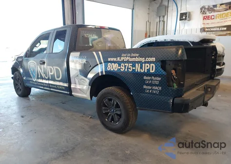 2017 Ford F-150 Xl из США, поврежденный, VIN 1FTEX1E8XHKC76191